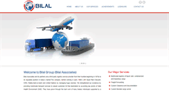 Desktop Screenshot of bilal-group.com